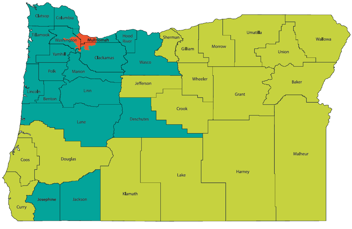 OregonMinimumWageRegions - nwLaborPress