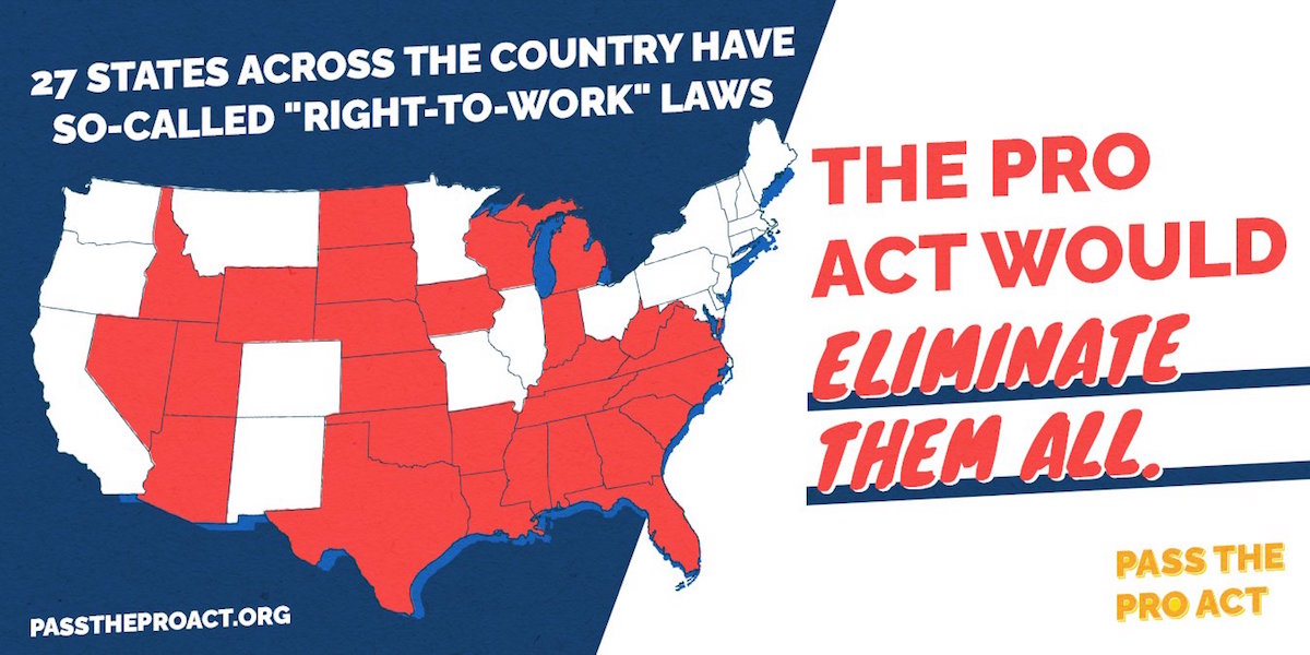 Pass The Pro Act NW Labor Press