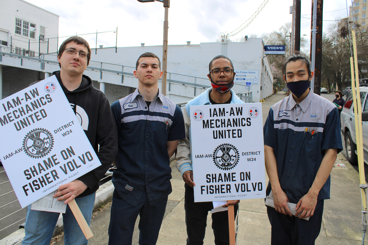 Jim Fisher Volvo hires unionbuster NW Labor Press